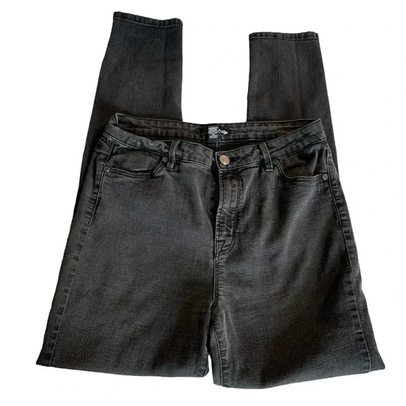 Refuge women's size 12 washed black pants, inseam 29 1/2" - Picture 1 of 4